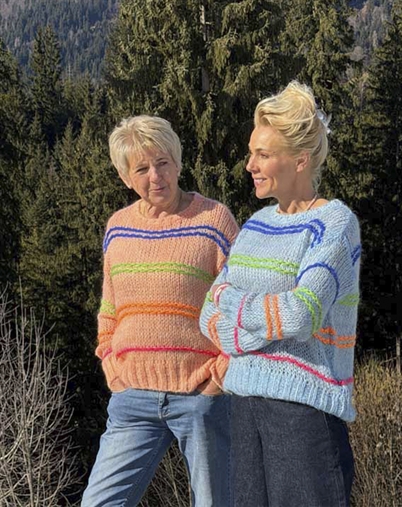 Lene Beier x Lind - LBPetunia Strik - Soft Peach 